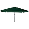 Vidaxl tuinparasol groen 395 x 395 x 245 cm polyester en staal