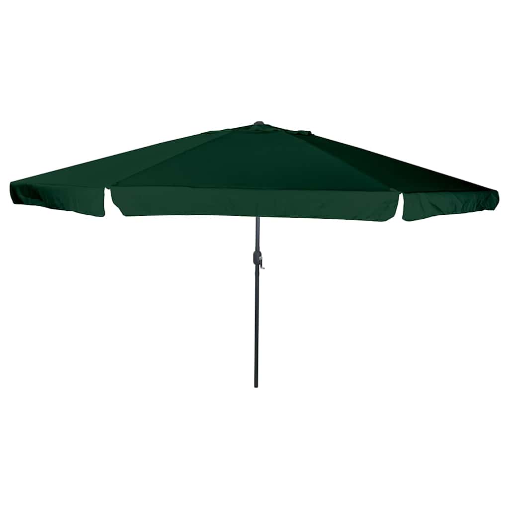 Vidaxl tuinparasol groen 395 x 395 x 245 cm polyester en staal
