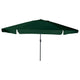 Vidaxl tuinparasol groen 395 x 395 x 245 cm polyester en staal
