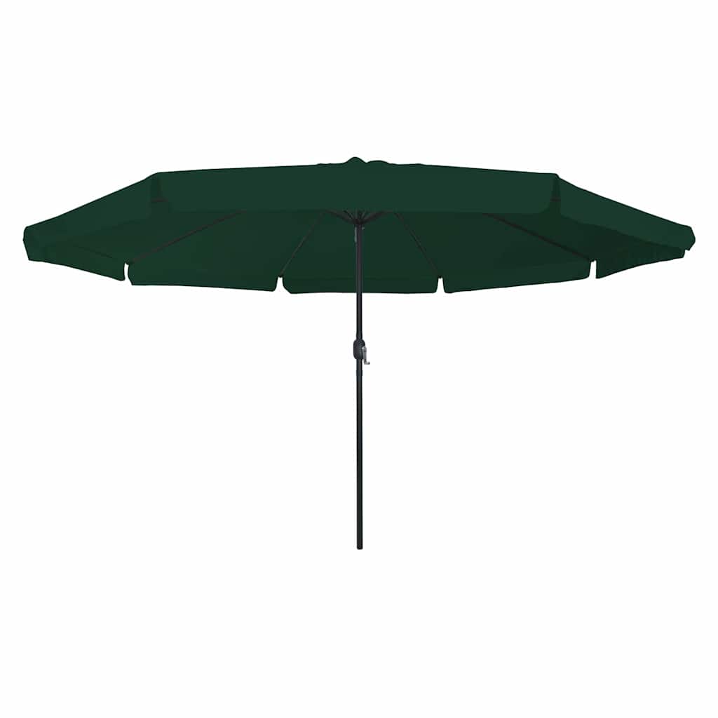 Vidaxl tuinparasol groen 395 x 395 x 245 cm polyester en staal