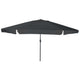 Vidaxl tuinparasol antraciet 395 x 395 x 245 cm polyester en staal