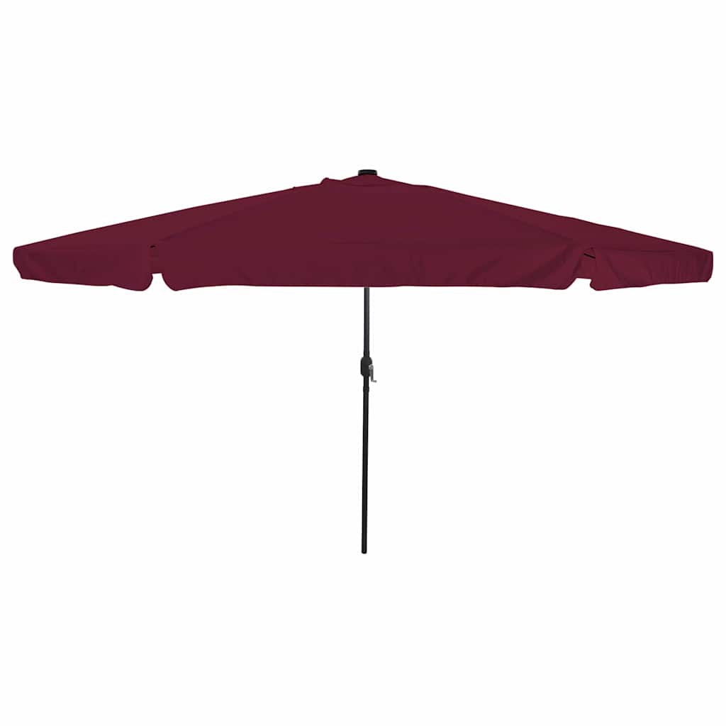 Vidaxl tuinparasol bordeaux rood 395 x 395 x 245 cm polyester