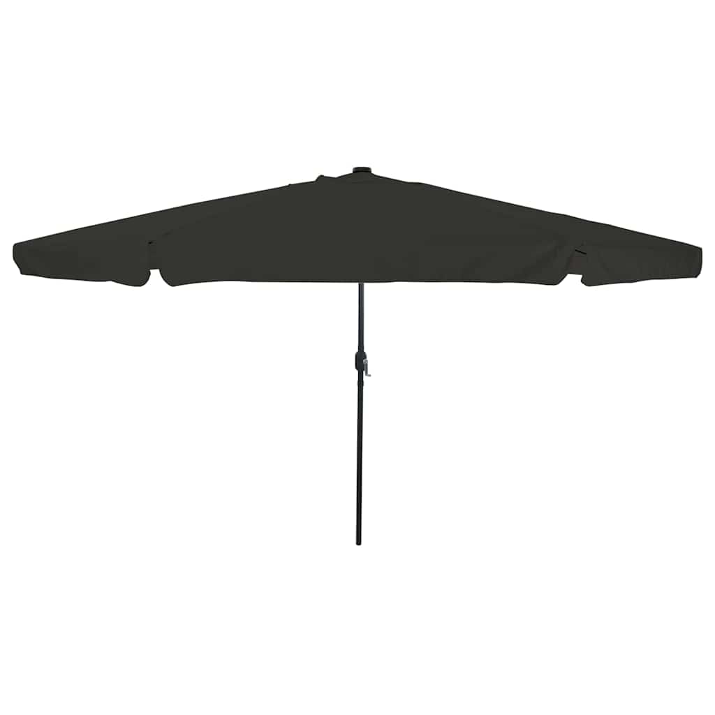Vidaxl tuinparasol zwart 395 x 395 x 245 cm polyester