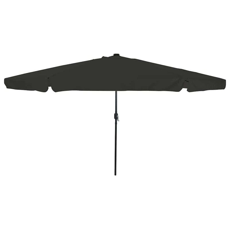 Vidaxl tuinparasol zwart 395 x 395 x 245 cm polyester