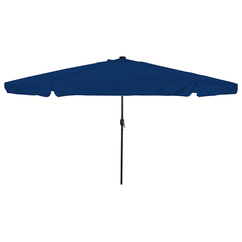 Vidaxl tuinparasol azurblauw 395 x 395 x 245 cm polyester