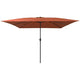 Vidaxl tuinparasol terracotta 295 x 295 x 245 cm polyester en staal
