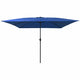 Vidaxl tuinparasol azurblauw 295 x 295 x 245 cm polyester en staal