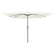 Vidaxl tuinparasol zand 295 x 295 x 245 cm polyester en staal