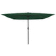 Vidaxl tuinparasol groen 295 x 295 x 245 cm polyester en staal