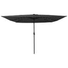 Vidaxl tuinparasol antraciet 295 x 295 x 245 cm polyester en staal