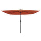 Vidaxl tuinparasol terracotta 295 x 295 x 245 cm polyester en staal