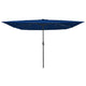 Vidaxl tuinparasol azurblauw 295 x 295 x 245 cm polyester en staal