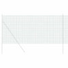 Recinzione europea Vidaxx verde 1,2 x 10 m in ferro rivestito in PVC