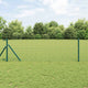 Vidaxl euro hek groen 0,6 x 10 m pvc-gecoat ijzer