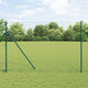 Vidaxl euro hek groen 1,6 x 10 m pvc-gecoat ijzer