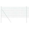 Recinzione europea Vidaxx verde 0,8 x 10 m in ferro rivestito in PVC