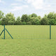 Vidaxl euro hek groen 0,6 x 10 m pvc-gecoat ijzer