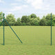 Vidaxl euro hek groen 1,5 x 10 m pvc-gecoat ijzer