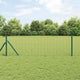 Vidaxl euro hek groen 0,4 x 10 m pvc-gecoat ijzer