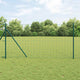 Vidaxl euro hek groen 1,4 x 10 m pvc-gecoat ijzer
