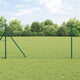 Vidaxl euro hek groen 1 x 25 m pvc-gecoat ijzer