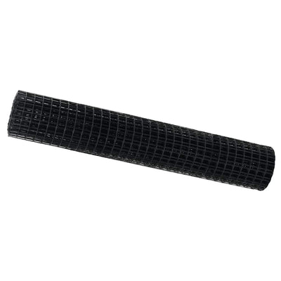 Recinzione europea Vidaxx grigia 1,6 x 10 m in ferro rivestito in PVC