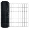 Recinzione europea Vidaxx grigia 0,8 x 25 m in ferro rivestito in PVC