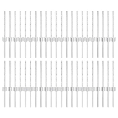 Pali per recinzione Vidaxl 44 pz argento 80 cm in acciaio