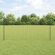 Valla vidaxxl con poste acero gris 1,2 x 10 m