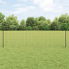 Valla vidaxl con poste gris 0,6 x 25 m acero y PVC