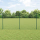 Recinzione Vidaxxl con palo verde 1,2 x 10 m in acciaio e PVC