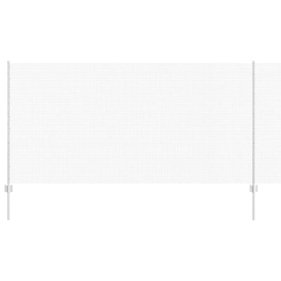 Vidaxl hek met paal zilver 1,2 x 10 m staal