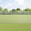 Recinzione Vidaxxl con palo argento 1,6 x 10 m in acciaio