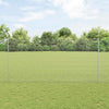Vidaxl hek met paal zilver 1,6 x 25 m staal
