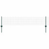 Valla vidaxxl con poste verde 0,4 x 10 m acero y PVC