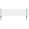 Valla vidaxxl con poste verde 0,6 x 10 m acero y PVC