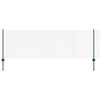 Valla vidaxl con poste verde 0,8 x 10 m acero y PVC