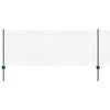 Valla vidaxl con poste verde 0,8 x 10 m acero y PVC