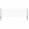 Valla vidaxl con poste verde 0,8 x 10 m acero y PVC