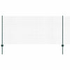 Vidaxl hek met paal groen 1 x 10 m staal
