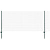 Vidaxl hek met paal groen 1 x 10 m staal