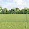 Recinzione Vidaxxl con palo verde 1,4 x 25 m in acciaio e PVC