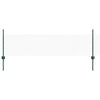 Valla vidaxxl con poste verde 0,5 x 10 m acero y PVC