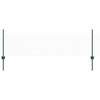 Valla vidaxxl con poste verde 0,5 x 10 m acero y PVC