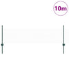 Valla vidaxxl con poste verde 0,5 x 10 m acero y PVC