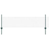 Valla vidaxxl con poste verde 0,5 x 10 m acero y PVC