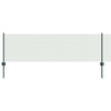 Valla vidaxxl con poste verde 0,6 x 10 m acero y PVC