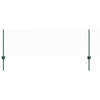 Valla vidaxxl con poste verde 0,6 x 10 m acero y PVC