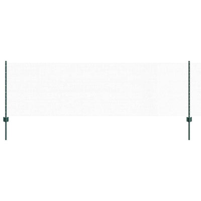 Recinzione Vidaxl con palo verde 0,8 x 10 m in acciaio e PVC