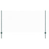 Recinzione Vidaxxl con palo verde 1,2 x 10 m in acciaio e PVC